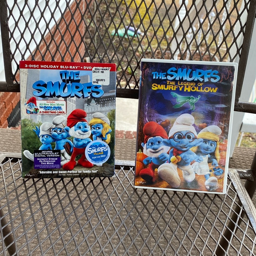 The Smurfs DVD & Blu-Ray Movie DVD 📀 Bundle (2) - Picture 3 of 16